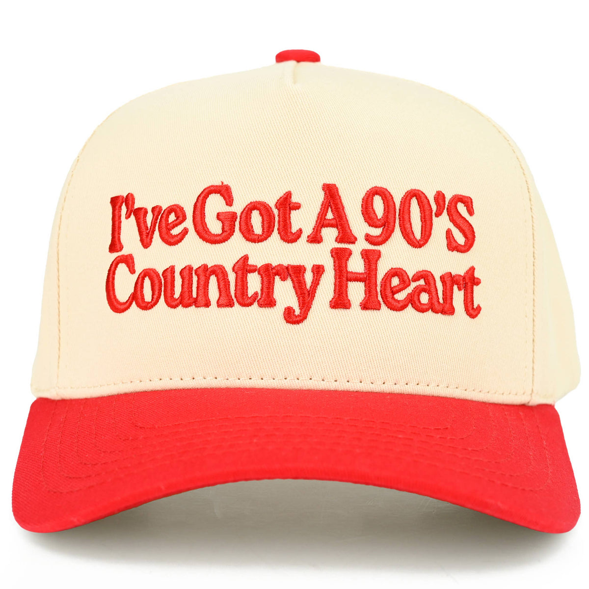 Hana - C.C I'VE GOT A 90'S COUNTRY HEART Two Tone Trucker Hat