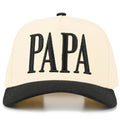 Hana - C.C PAPA Letter Embroidered on Two Tone Trucker Hat