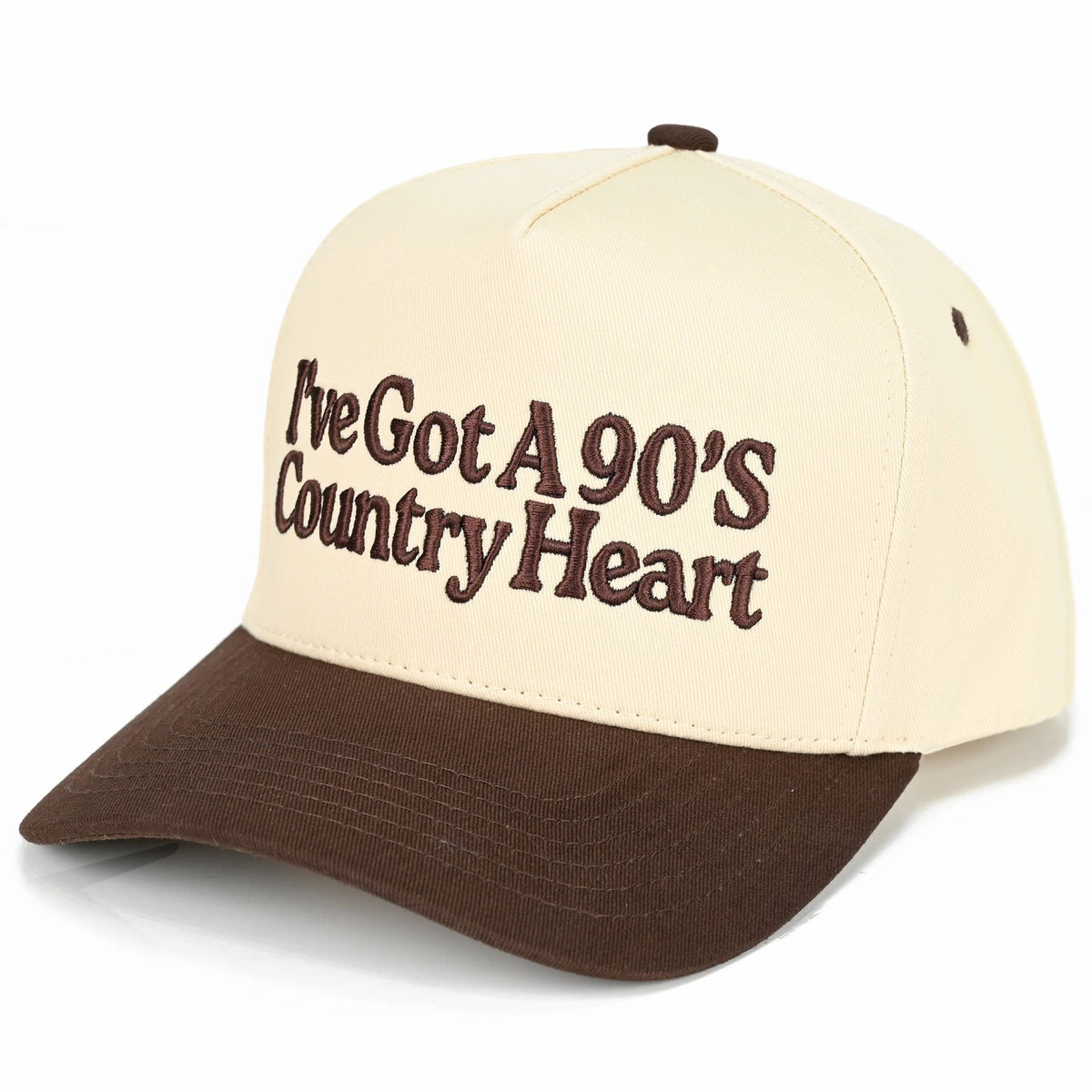 Hana - C.C I'VE GOT A 90'S COUNTRY HEART Two Tone Trucker Hat