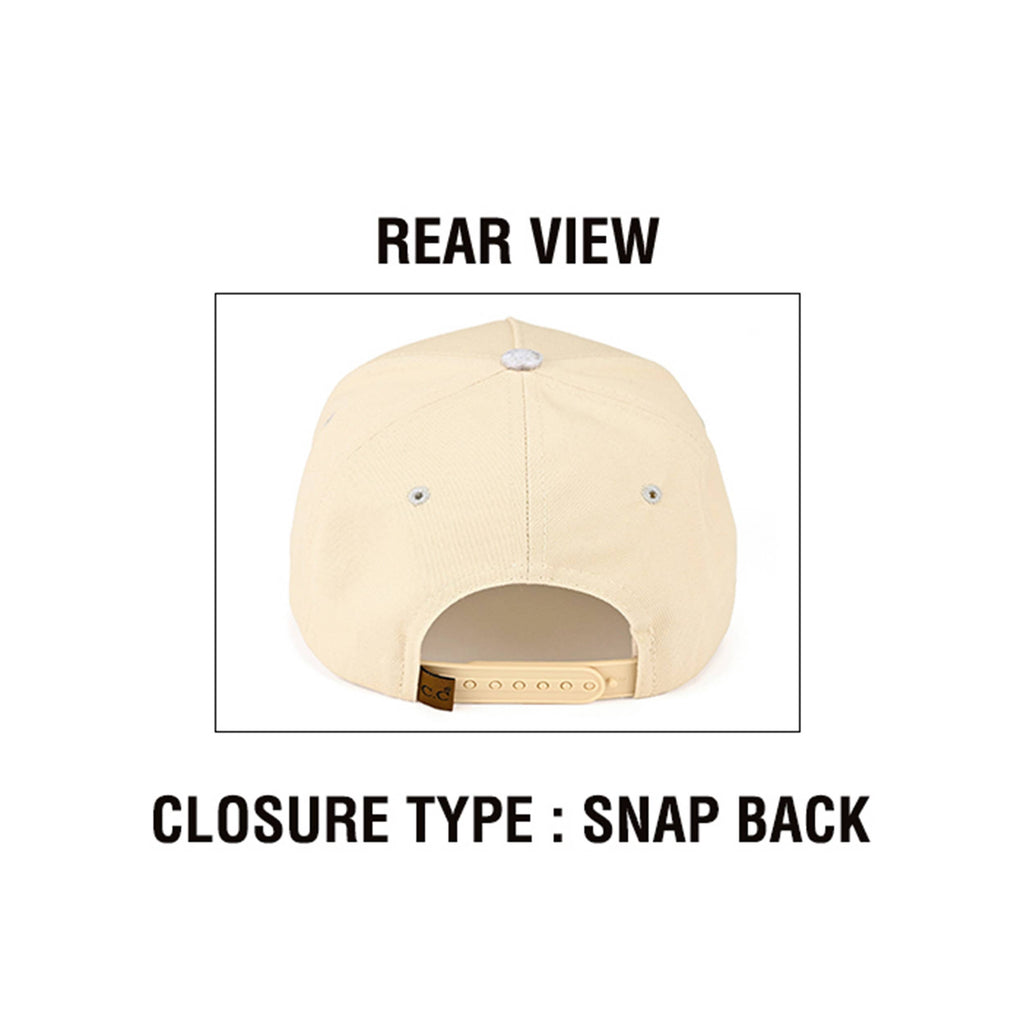 Hana - C.C HOWDY Letter Embroidered Two Tone Trucker Cap