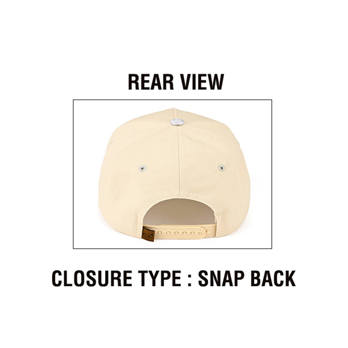 Hana - C.C HOWDY Letter Embroidered Two Tone Trucker Cap