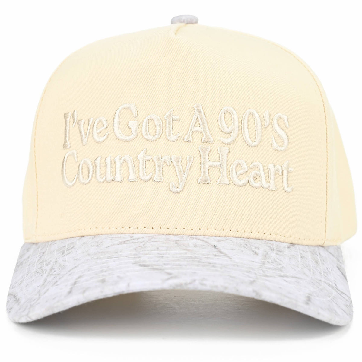 Hana - C.C I'VE GOT A 90'S COUNTRY HEART Two Tone Trucker Hat