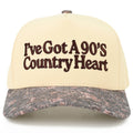Hana - C.C I'VE GOT A 90'S COUNTRY HEART Two Tone Trucker Hat