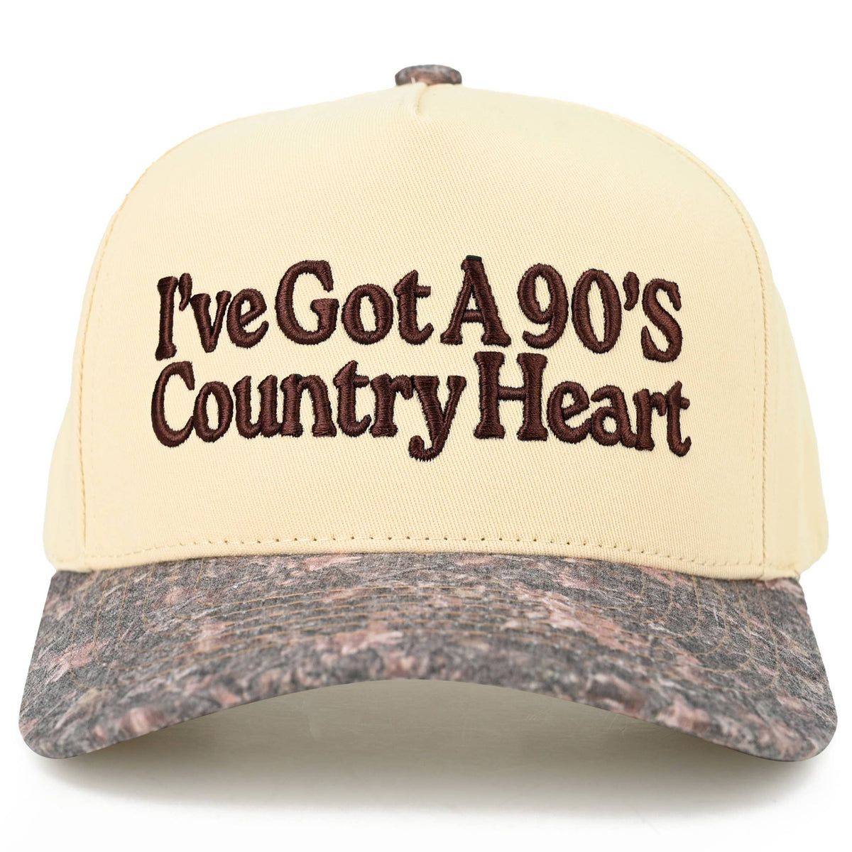 Hana - C.C I'VE GOT A 90'S COUNTRY HEART Two Tone Trucker Hat